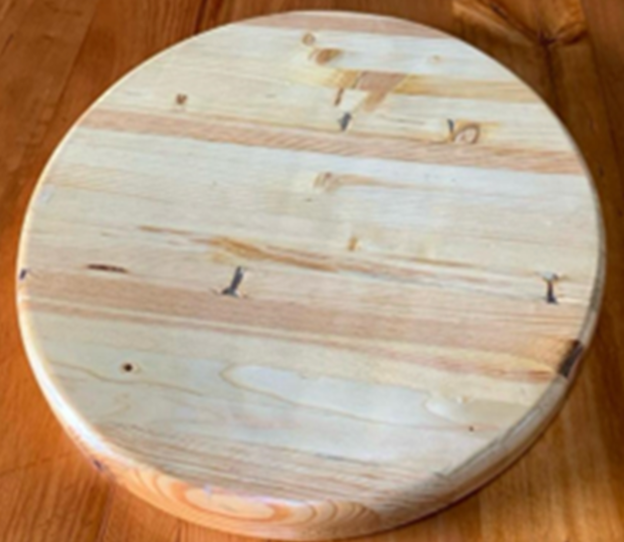 Cheese and cutting board 350 rounded