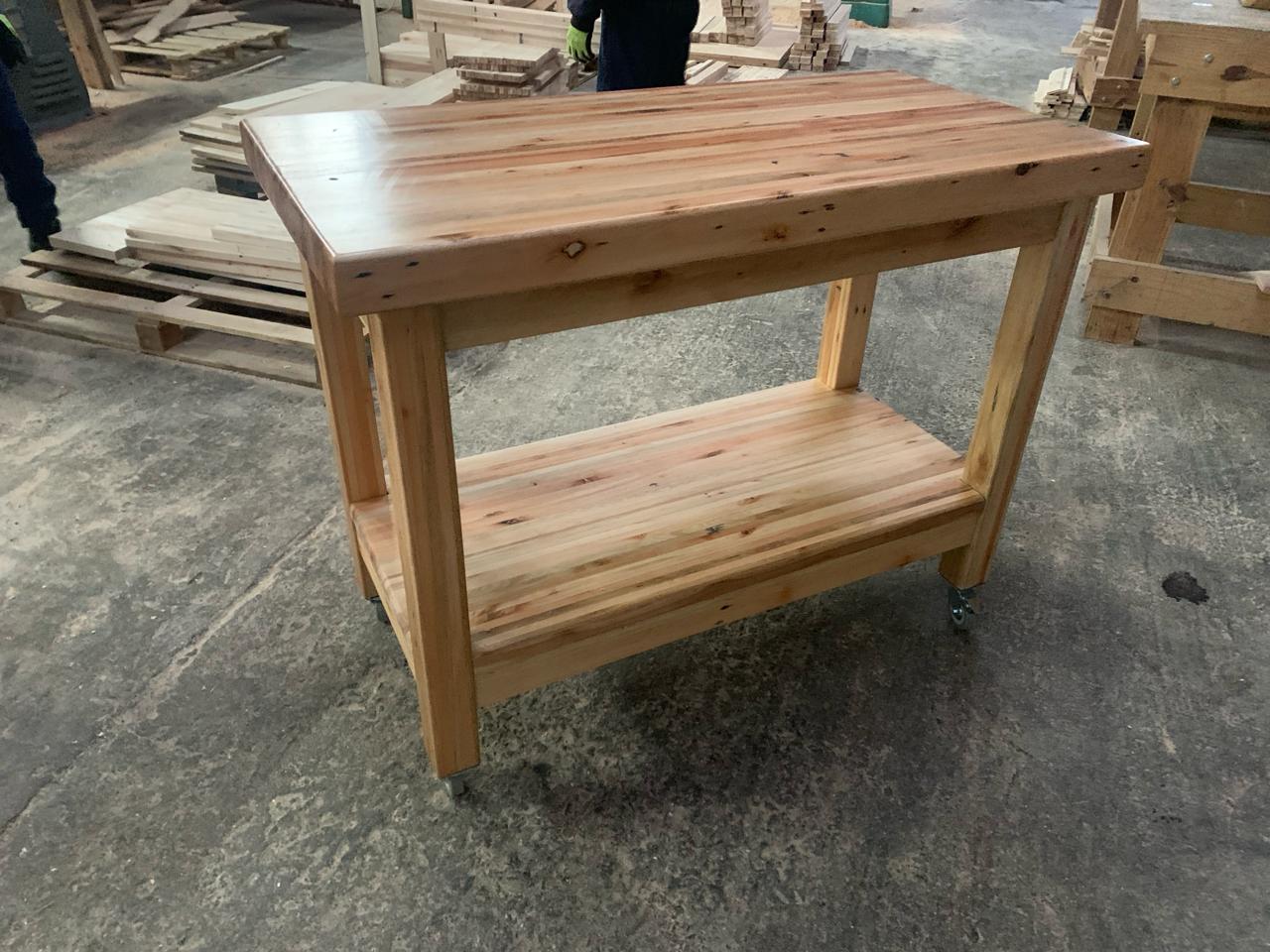 Butcher Block Table